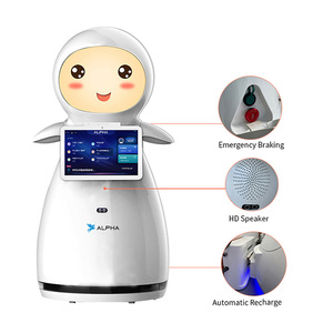 <span class=keywords><strong>Robot</strong></span> de service interactif Snow AI pour le commerce de détail, l'hôtellerie et les espaces publics |   Guide intelligent de style compagnon mignon - Product Image 6