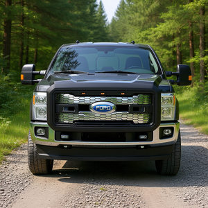 Système d'éclairage de pare-chocs avant pour camion Ford F250, en plastique noir, pièce de rechange améliorée D0100HEYBR7 - Product Image 2