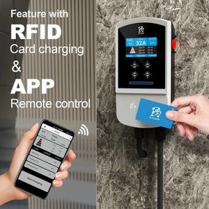 Chargeur de voiture électrique Evsow Type2 32A 22kW, borne de recharge pour véhicule électrique EVSE, Wallbox 11kW 7kW IEC62196-2, contrôle WIFI APP, nouveau - Product Image 1