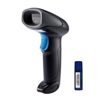 Prix le moins cher 1D 2D QR Code USB sans fil lecteur de codes à barres Scanner de codes à barres Courier Image lecteur de codes à barres