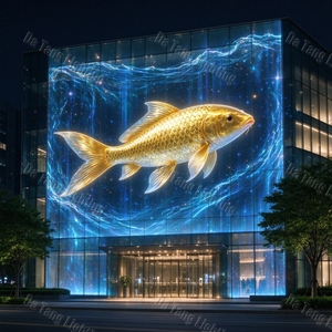 Projecteur de haute luminosité pour façades de bâtiments, hôtels, musées, parcs à thème et grandes installations multimédias en extérieur - Product Image 2