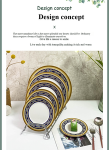 <span class=keywords><strong>Vajilla</strong></span> de Melamina para el Hogar y la Cocina con Juego de Platos de Melamina - Product Image 3