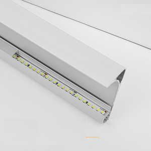 Top vendita corona modanatura LED canale in alluminio profilo battiscopa battiscopa per soffitto soggiorno camera da letto <span class=keywords><strong>cucina</strong></span> casa - Product Image 4