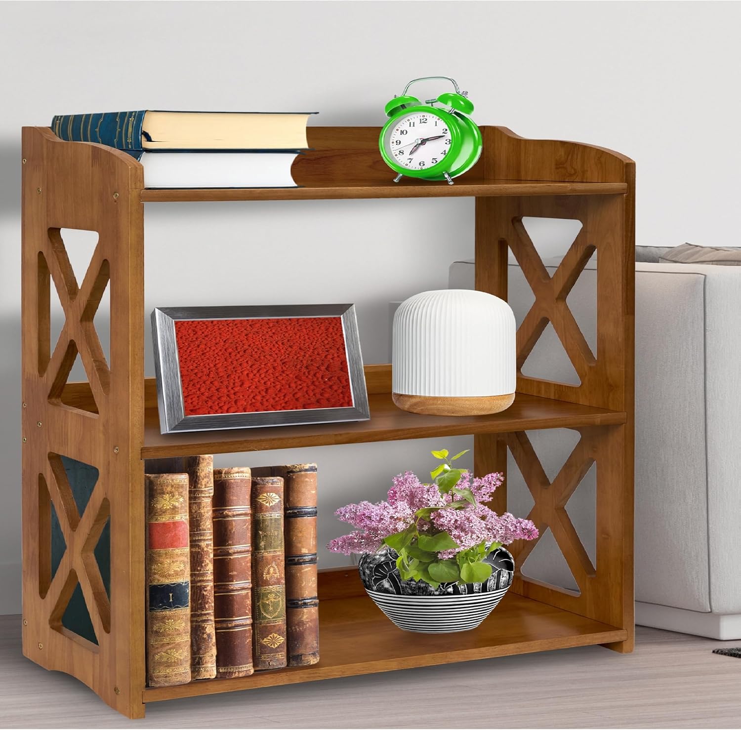 TOYANDONA 2 Estantes De Pared En Miniatura Escala 1:12 – Madera Decorativa Para Casa De Muñecas, Ideal Para Cocina, Sala O Exhibición De Miniaturas, Regalo Para Coleccionistas