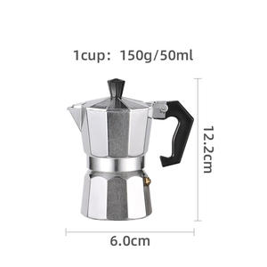 Poêle à Expresso <span class=keywords><strong>italienne</strong></span> Moka, Pots à café italien Expresso grec, poêle en Aluminium Moka cafetière - Product Image 3