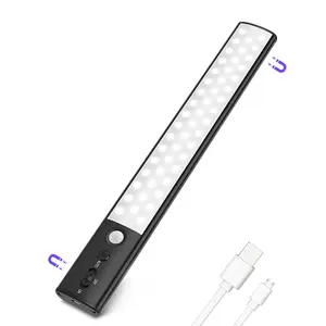 New 30CM LED Rechargeable Wireless Battery Power Aluminium Closet Lights For Kitchen