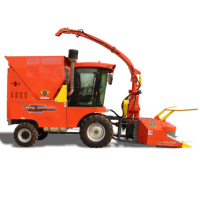 Moissonneuse de fourrage haute performance 2800 mm 300 CV pour sorgho et canne à sucre