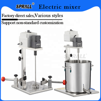 Mélangeur Liquide Vertical Électrique SPRALL de Qualité Alimentaire avec Différents Modes de Levage pour Peinture, Produits Chimiques, Savons et Cosmétiques