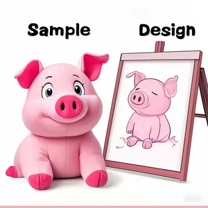 Peluche Personalizzati di Animali della Giungla: Tigre/Elefante/<span class=keywords><strong>Panda</strong></span>, Animali di Peluche per Souvenir dello Zoo - Product Image 3