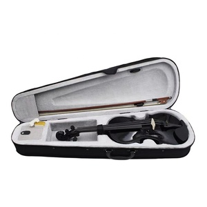 Precio de Fábrica al por Mayor, Violines ODM OEM en Stock, Accesorios de Madera Contrachapada, Violín de Madera de Color - Product Image 4