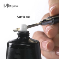 Gel acrylique solide sans TPO Mixcoco, gel de sculpture pour ongles longue durée pour extensions d'ongles et nail art 3D