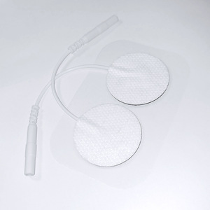 Électrodes de surface pour la physiothérapie, diamètre 3 cm, autocollantes, circulaires, avec insert de fil, pour massage et soins de santé - Product Image 1