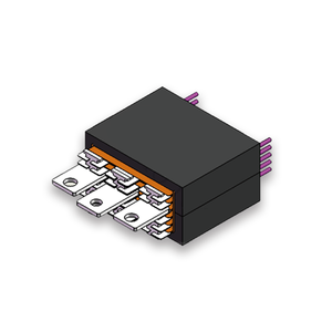 محول مسطح عالي الكثافة الناتئة للطاقة مع لفائف <span class=keywords><strong>PCB</strong></span> وقلب فيريت منخفض الارتفاع للغاية لمحولات خوادم مراكز البيانات - Product Image 2