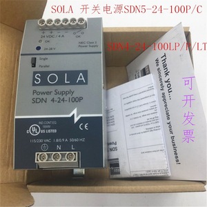 โซล่าสวิตชิ่งพาวเวอร์ซัพพลาย SDN5-24-100P/C 24V 10A ตัวแปลงไฟ AC-DC แบบเอาต์พุตเดี่ยว - Product Image 2
