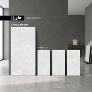 Calcutta Nueva 800x1600mm Baldosas de Porcelana Pulida para Piso y Pared, Diseño de Mármol Blanco 80x160cm - Product Image 6