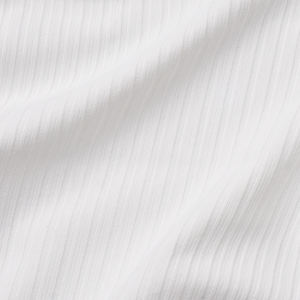 Tela de punto acanalada elástica en 4 direcciones, de poliéster y spandex, sin cepillar, duradera, para prendas exteriores elegantes de mujer. - Product Image 2