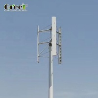 Éolienne à axe vertical H-Type 1-10kW à faible vitesse de coupure (2m/s), couple sans recullement, pour systèmes résidentiels urbains hors réseau
