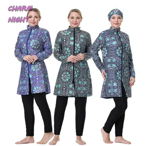 Bañador de talla grande Burkini musulmán para mujer, ropa de playa 3XL/4XL/5XL/6XL/7XL/8XL, bañador modesto para mujer gordita