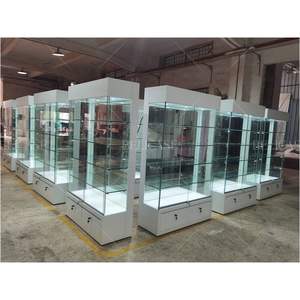 Mobile Vetrina Espositiva di Alta Qualità <span class=keywords><strong>per</strong></span> Boutique in Legno e Vetro <span class=keywords><strong>per</strong></span> Gioielleria e Tabaccheria - Product Image 1