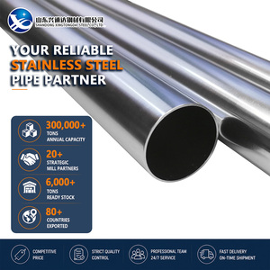 Tubería de Acero Inoxidable 430 BA de Precisión de 33.4mm y 3.0mm, Recocida Según ASTM A269, para Tratamiento de Agua - Product Image 1