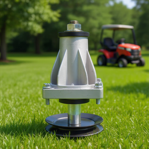 Conjunto de Eje de Cuchilla D0100XT4PM7 para Cortacésped Z Force Sz Fab Sz 48, Piezas de Repuesto, Color Plateado - Product Image 2