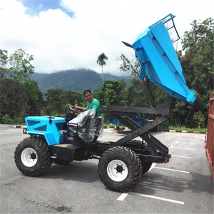 Tracteur agricole 4x4 avec boîte de vitesses et pompe, mini-dumper à huile de palme Zy100 1.0T, faible coût d'entretien - Product Image 6