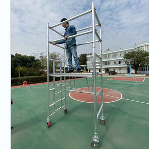 Planches d'échafaudage en alliage d'aluminium léger Style chinois pour la construction de bâtiments Échafaudages de <span class=keywords><strong>boulanger</strong></span> d'hôtel - Product Image 2