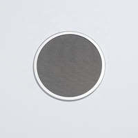 Filter Disc Kawat Baja Anti Karat Anyaman Khusus 15-100 Mikron Lubang Persegi untuk Penyaringan Cairan