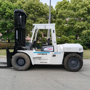 10トンTCMディーゼルフォークリフト、安定した構造、強力な揚力で重工業向け、10トンディーゼルフォークリフト中古TCMブランド - Product Image 3