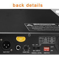 Équipement anti-Feedback 4 canaux intelligent AFC ANC Plug & Play sans configuration pour réunions, scènes et audio – Vente directe usine