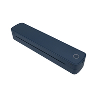 Mini Impresora Térmica Inalámbrica Portátil A4, Compatible con Impresión de Tatuajes, Impresora Térmica de Documentos USB BT para Negocios y Oficina