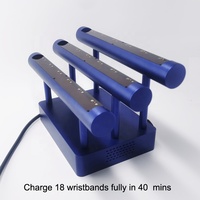 Bracelet LED programmable en silicone SOFFA, bracelet vibrant avec minuteur, décorations de fête