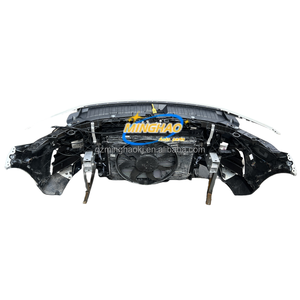 Vente en gros pare-chocs avant AMG Sport pour <span class=keywords><strong>Mercedes</strong></span> Benz GLA200 GLA180 156 247 voiture d'origine avec phares antibrouillard gris-colline enlèvement - Product Image 6