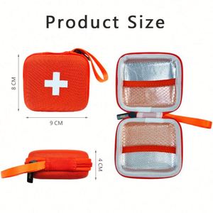 ODM - Botiquín de Primeros Auxilios Portátil de Carcasa Rígida, Bolsa Médica de EVA Oxford Naranja, a la Moda, Resistente al Agua y a los Golpes - Product Image 5