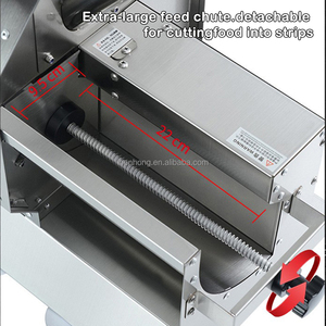 Cortadora y Rebanadora Multifuncional de Alimentos Comercial de Acero Inoxidable para Salchichas, Verduras, Frutas, Uso Doméstico y de Comida Callejera - Product Image 5