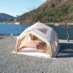 Tente gonflable <span class=keywords><strong>d</strong></span>'extérieur Coody Hub Station Air - Beige, 4 saisons, 3-5 personnes, camping, voyage, <span class=keywords><strong>prix</strong></span> <span class=keywords><strong>d</strong></span>'usine - Product Image 1