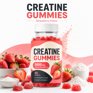 Bonbons gélifiés sans sucre à 5000 mg de créatine monohydrate, complément pré-entraînement pour l'énergie et le soutien immunitaire, pour adultes, non destiné aux femmes enceintes - Product Image 5