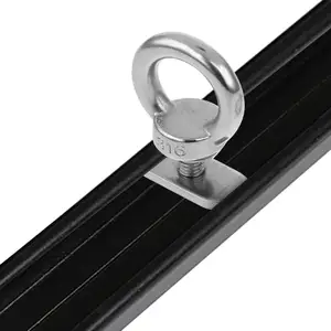 Thép không gỉ Kayak theo dõi núi M6 Bolt Nut máy giặt Tie xuống dây giày kayak