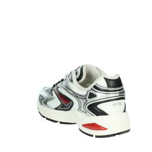 D.A.T.E. Zapatillas Donna W411-SN-SL-WS Bianco Argento Chunky - Product Image 2