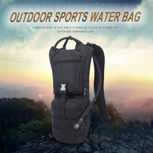 35L Camo MOLLE allenamento acqua zaino esterno tattico Marching borsa con chiusura a cerniera per escursioni in montagna sport acquatici - Product Image 2