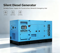 200kW 250kVA Weichai Sessiz Dizel Jeneratör Seti 380V 3 Fazlı Tam Otomatik ATS'li