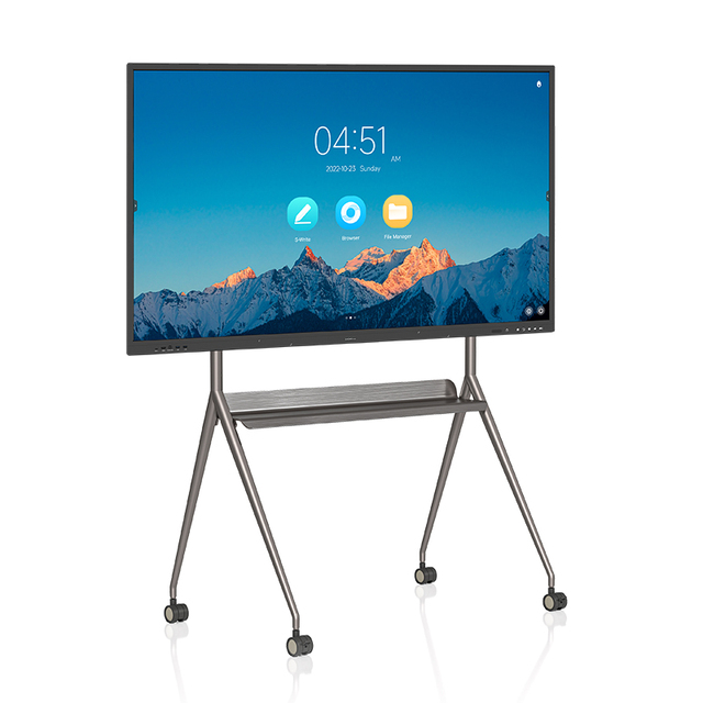 Hot Sale Interactive Flat Panel Digital Smart Board with Dual System Interactive Board Interactive Display for Office