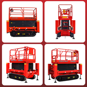 Plataforma elevadora de tijera de 6-14 m de altura, capacidad de 230-450 kg, para uso en fábrica, con certificación CE - Product Image 2