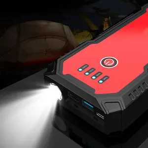 New Product High Performance Big Capacity 20000mah 1500A Power Bank And Car Jump Starter With Emergency Lighting