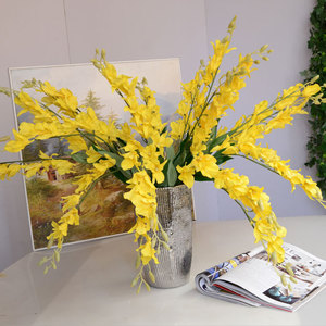 <span class=keywords><strong>Prix</strong></span> bon marché soie artificielle <span class=keywords><strong>Cymbidium</strong></span> <span class=keywords><strong>orchidée</strong></span> et Cattleya fleur pour la maison mariage noël Halloween décoration - Product Image 2