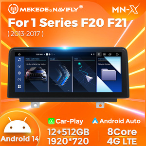 <span class=keywords><strong>Autoradio</strong></span> Android 2Din MEKEDE pour BMW Série 1 F20 F21 2013-2017, Apple Car-Play sans fil, système multimédia automobile, DVR, caméra de recul - Product Image 1