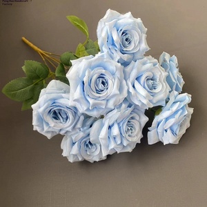 Flores <span class=keywords><strong>de</strong></span> Rosa Artificiales <span class=keywords><strong>de</strong></span> Seda al por Mayor <span class=keywords><strong>de</strong></span> Fábrica China para Bodas, Día <span class=keywords><strong>de</strong></span> San Valentín, Decoración del Hogar, Ramos <span class=keywords><strong>de</strong></span> <span class=keywords><strong>Novia</strong></span> <span class=keywords><strong>de</strong></span> Larga Duración - Product Image 4