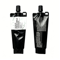 Pochette personnalisée imprimée avec bec verseur, scellable à chaud, en aluminium laminé, résistante à l'humidité, mate, 50 ml, pour emballage de dentifrice de qualité alimentaire
