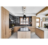 Armoires de cuisine et de rangement en bois plaqué, sur mesure, design de luxe 100% personnalisé