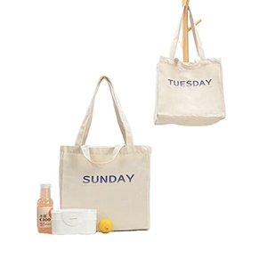 Bolso tote grande de lona resistente de algodón con doble asa, estampado moderno, estilo occidental, para raqueta de tenis, con estampado en relieve - Product Image 6